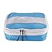 Lewis N. Clark For Luggage, Suitcase or Carry On with Smart Design Grab Handle & Breathable Mesh, Bright Blue, Mini (6x6x2)