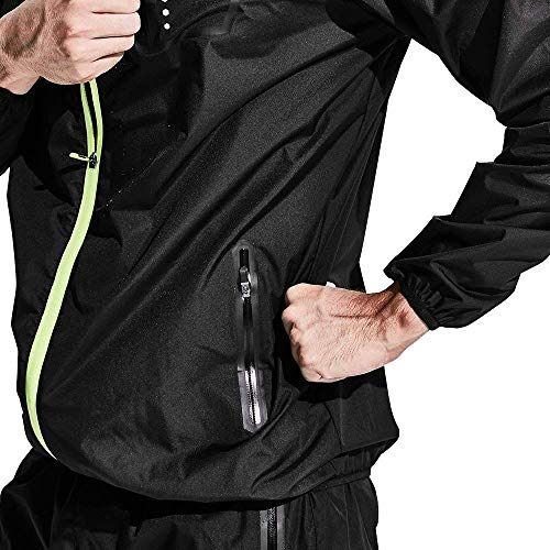 HOTSUIT Sauna Suit Men Anti Rip Boxing Sweat Suits Exercise Workout Jacket Pants