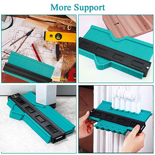 image for Gotega 10 Inch Contour Gauge Duplicator/Easy Outline Guage Tool/Master