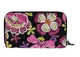 Vera Bradley Zip-Around Wallet Wristlet in Pirouette Pink