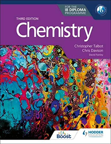 Amazon.com: Pearson Chemistry for the IB Diploma Standard Level
