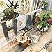 La Maia Home Signs Farmhouse Rustic Home Décor, Pine Wood Decorative Wooden Letters Shelf Wall for Living Room Bedroom Kitchen Fireplace Table Top Nursery