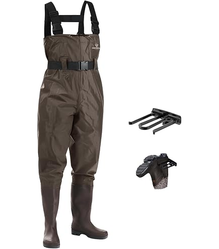 Vadeadores Para Hombre Tallas Grandes - Impermeables PVC, Ligeros Y Transpirables, Ideales Para Caza, Pesca O Trabajos En Agua