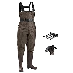 FISHINGSIR Fishing Waders for Men with Boots Womens
