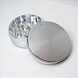 SPACE CASE® Grinder Magnetic 2 Pc. Medium + Cali Crusher® Pollen Press (SCM-2(M)+CCP)