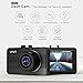 VAVA Dash Cam 1080P Full HD Car DVR Dashboard Camera, Driving Recorder with 3 Inch LCD Screen, Motion Detection, Loop Recording, Black