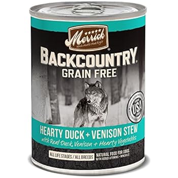 Merrick Grain Free 96 Real Beef, Lamb Buffalo Canned Dog