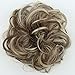 CAISHA Messy Scrunchie Bun Voluminous Wavy Hairpiece Heat-resistant Synthetic Fibres Light Brown Light Blonde Mix G38A