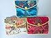 Alsomtec Chinese Traditional Brocade Pouch,coin Purses,embroidery Pouch,jewelry Bag,candy Bag,with Button(set of 4,shipped By Random)