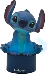 Lexibook Disney Stitch Nightlight with Speaker Colour Change Blue NS01D view 4