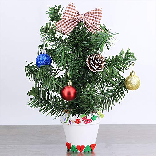 Supla 24 Pcs Artificial Christmas Wired Pine Garland Ties Faux