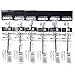 Uni-ball 0.7mm Black Oil-based Ink Refill (S-7L.24), for Uni-ball Pure Malt Ballpoint Pen, × 6 Packs/total 6 pcs (Japan Import) [Komainu-Dou Original Package]