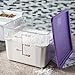 CFS 10724AF07 StorPlus Square Container Only, Polycarbonate, 12 quart, Purple