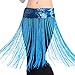 Pilot-trade Lady's Belly oriental Dance Fringe Tassel Brilliant Hip Scarf Belt Skirt