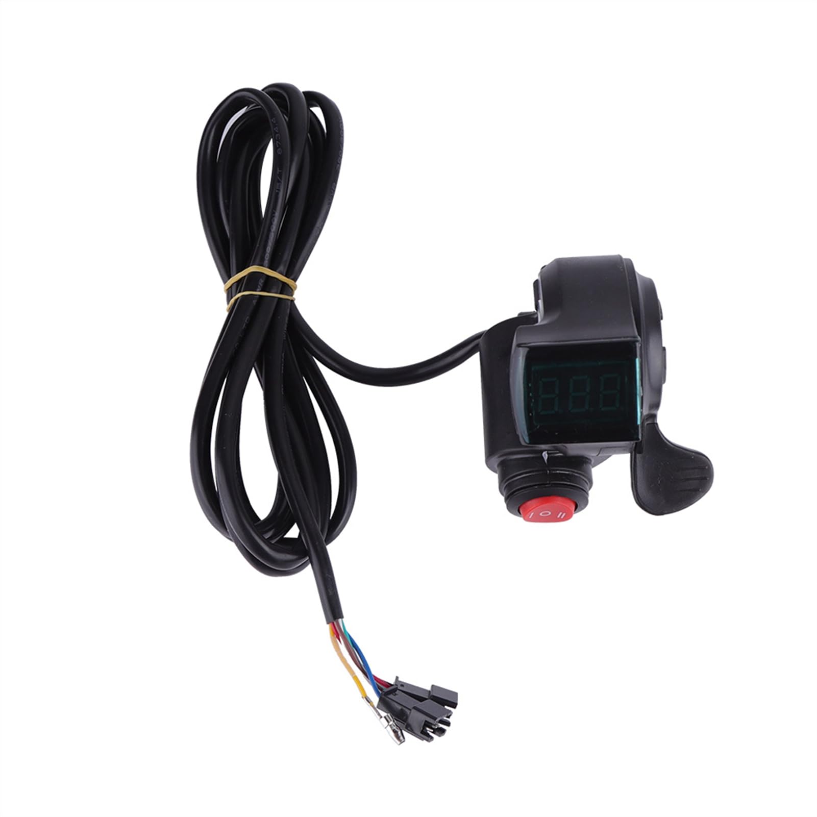 E-bike Thumb Throttle, ​Sensitive Accelerator Thumb Dial 3 Speed Switch Thumb Accelerator for Electric Scooter