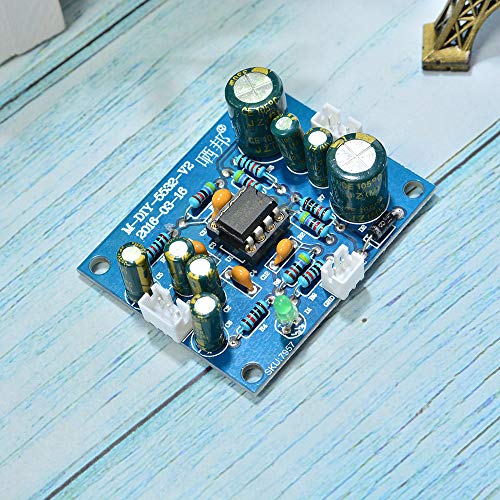 Comimark 1Pcs NE5532 OP AMP HiFi Preamplifier Signal Amplification Board for Bluetooth Pre-amp - Thumbnail 5
