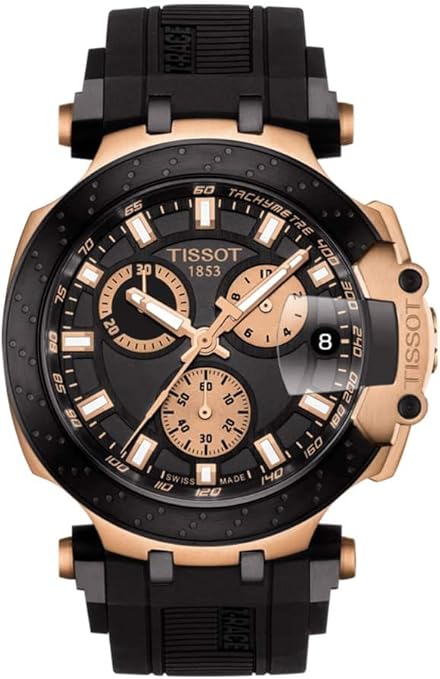 Tissot Reloj Cronógrafo para Hombre de Cuarzo con Correa en Silicona T1154173705100