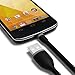 Satechi® Flexible Micro USB to USB Cable - Compatible with Android, Windows, HTC, LG, Nexus and More (Black, 10 Inches)