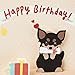 Hallmark Pop Up Birthday Card (Chihuahua with Present)