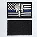 SpaceAuto USA American Flag Skull Military Army Tactical Morale Badge Hook & Loop Decorative Patch 3.15