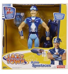 over 000 a month to make how $10 Amazon.com: Town Toys Sportacus: Lazy & Games Figure Action