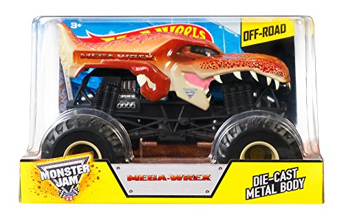 Hot Wheels Monster Jam 1:24 Scale Mega Rex Vehicle