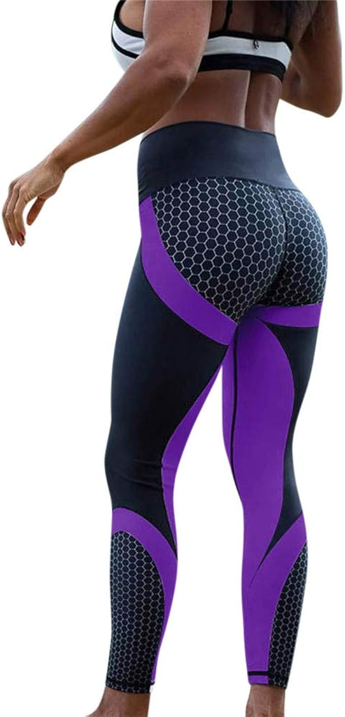 purple gym leggings