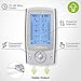 OasisSpace Tens Unit EMS Rechargeable Dual Channel Muscle Stimulator Machine with 8 Pads, Electrode Massager, Electronic Pulse Massager