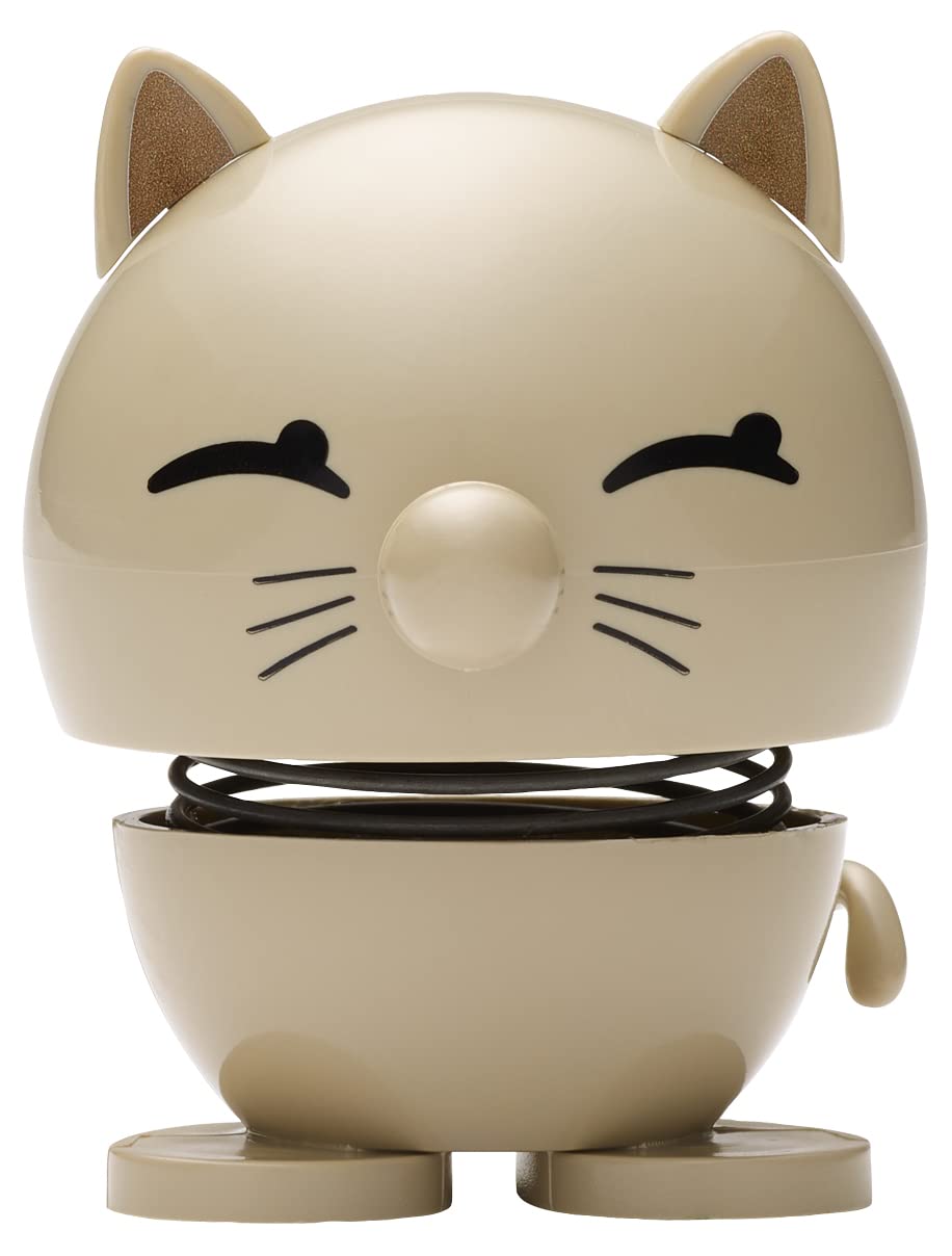 Hoptimist Cat 5.5 x 5.9 x 7.3 cm Latte