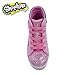 Shopkins Girls Printed Canvas Sneaker Pink/Blue Denim 11