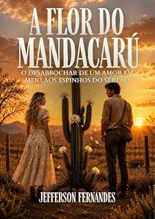 Livro A Flor do Mandacaru: O desabrochar de um amor em meio aos espinhos e rivalidades do sertão