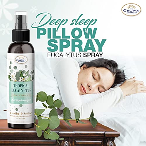 The Crown Choice Natural Air Freshener Spray & Natural Eucalyptus Linen
