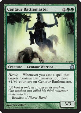 Magic: the Gathering - Centaur Battlemaster (154/249) - Theros