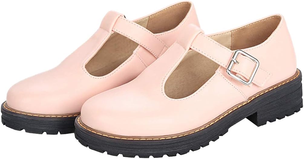 Jane Mary Strap T Womens Caradise Chunky Shoes Dress
