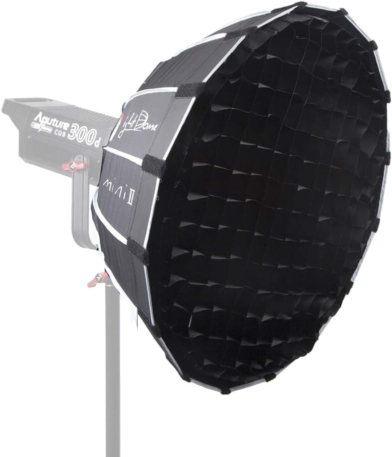 Aputure Light Dome II Mini Bowens Mount Octagon Softbox Light Modifier Diffuser for Studio Strobe Lighting LED Storm 300D C120 120D Mark 2 120T Mark II
