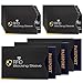 15 RFID Blocking Sleeves (12 Credit Card Holders & 3 Passport Protectors)- Ultimate Premium Identity Theft Protection Sleeve- Perfectly Fits Wallet/Purse