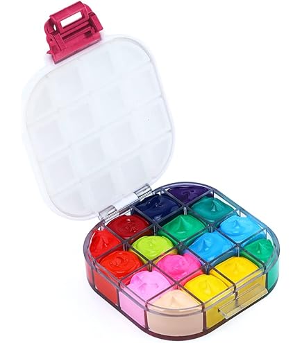 2X Paint Storage Palette Box, 24- Airtight Palette Case Stay Wet For Watercolor Gouache Acrylic And Oil Paint I345247390 - View #12