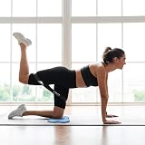 flintronic Yoga Knee Pad 2PCS Non-Slip TPE Mat for Knees Elbows Ankles Blue view 3