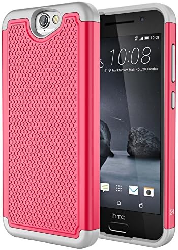 HTC One A9 case, iTronic Double Tone Dual Layer Hybrid Defender Case for HTC One A9