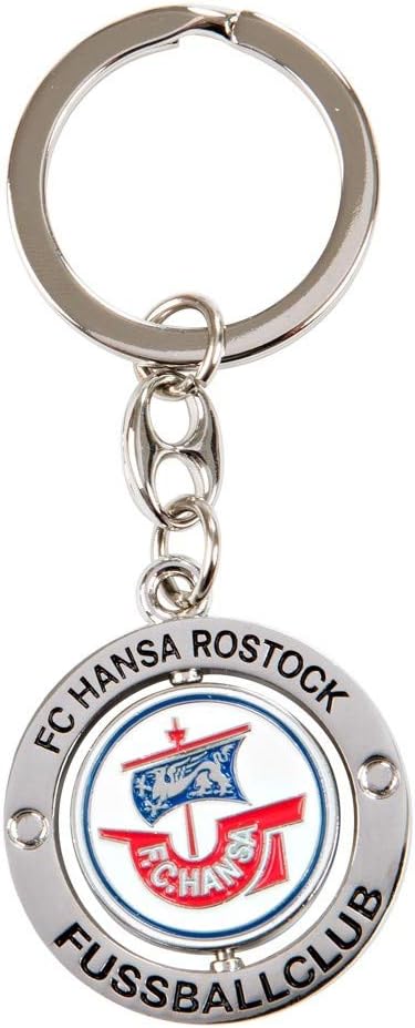 F C Hansa Rostock Key Fob Rotating Logo Keychains Plus Bookmark We Love Football Amazon Co Uk Sports Outdoors