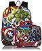 Marvel Avengers Boys' Backpack with Detachable Lunch Bag, Blue, One Size