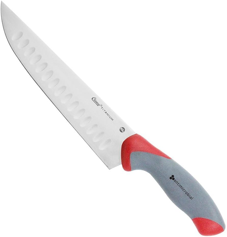 Amazon Com Professional Clauss Titanium Bonded Blade Santoku