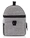 PuTwo Lunch Bag 8L Insulated Lunch Bag Lunch Box Lunch Bags for Women Lunch Bag for Men Cooler Bag with YKK Zip and Adjustable Shoulder Strap Lunch Tote for Kids Lunch Box Bento Lunch Pail - Grey