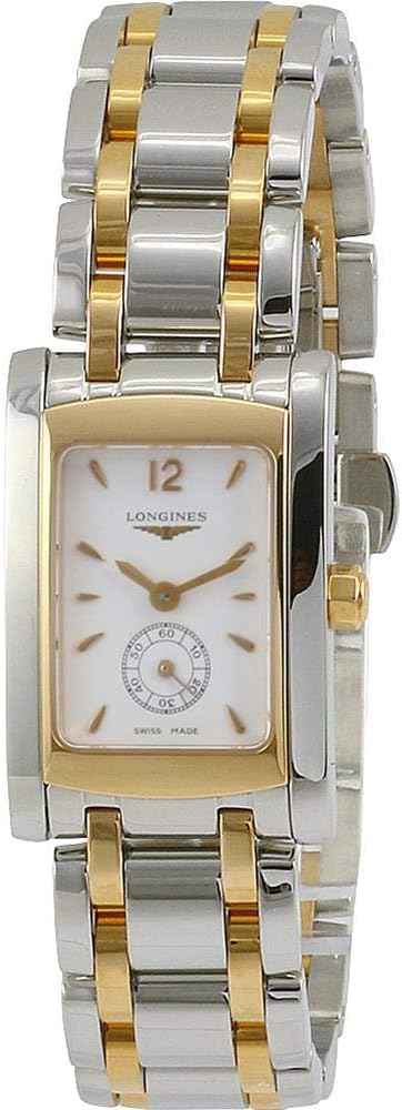Longines Dolce Vita Two-Tone Stainless Steel & 18kt Rose Gold Womens Watch L5.155.5.18.7