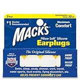 Mack's Pillow Soft Silicone Ear Plugs 2 Pairs