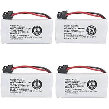 Aazon.co: QTKJ Cordless Phone Battery For Uniden BT-1021 BT1021 BT