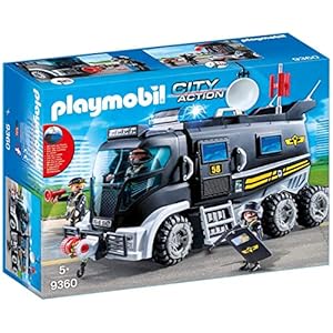 PLAYMOBIL City Action Vehículo con luz LED y Módulo de Sonido, a Partir de 5 Años (9360)