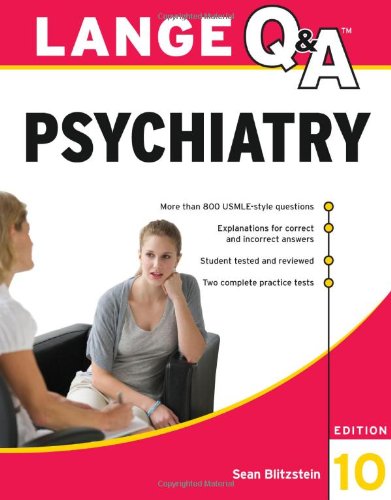 LANGE Q&A PSYCHIATRY