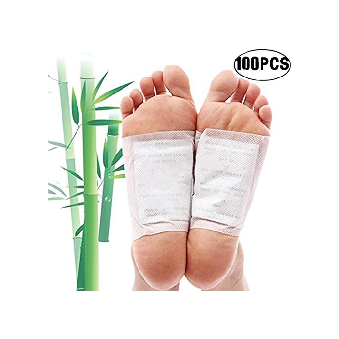 Foot Pads, 100 Foot Pads and 100 Adhesive Sheets for Foot and Body Care Sleep Better | All Natural