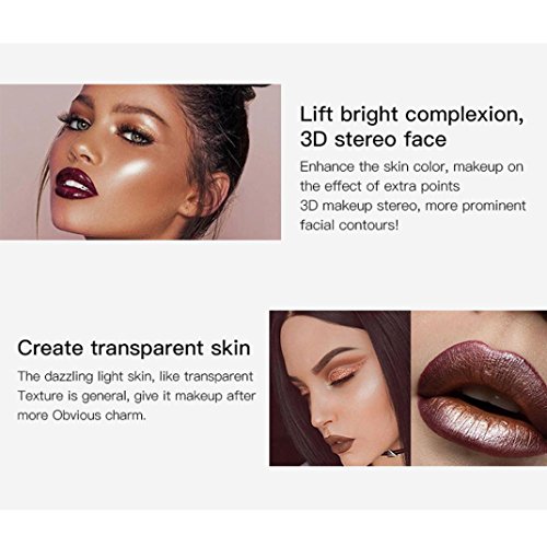 image for SMYTShop Face Glow Liquid Highlighter Waterproof Contour Make Up Glitt